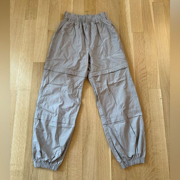 Garage Gray Sweatpants with Elastic Waistband - Picture 1 of 7